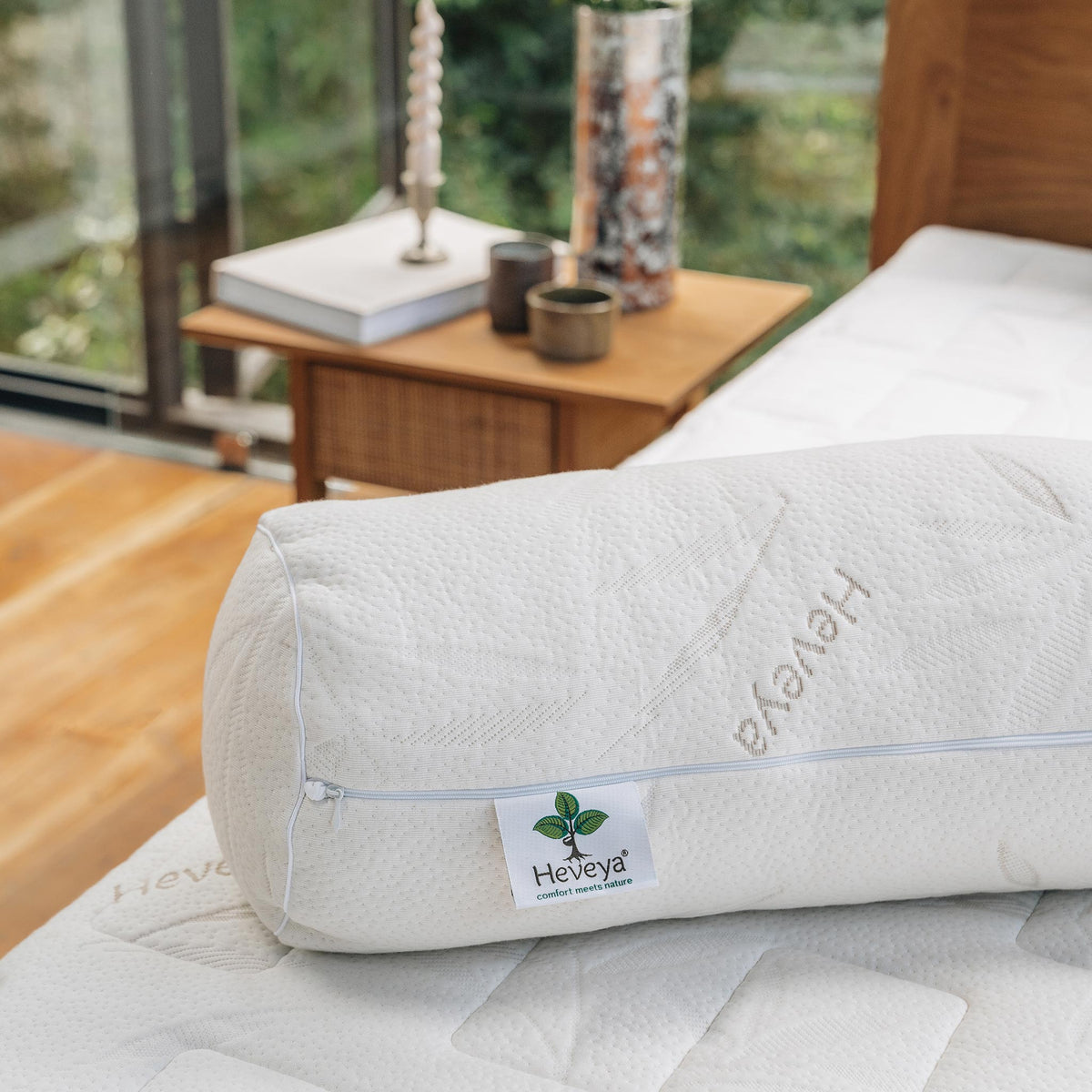 100 Natural Organic Latex Bolster Heveya